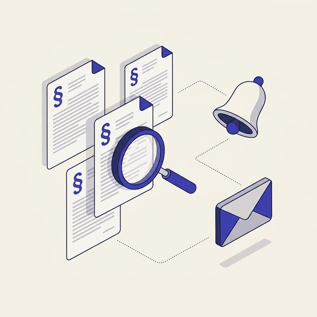 Ilustracja monitoringu zmian prawnych